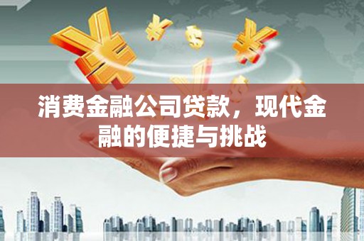 安乐消费金融公司贷款，现代金融的便捷与挑战