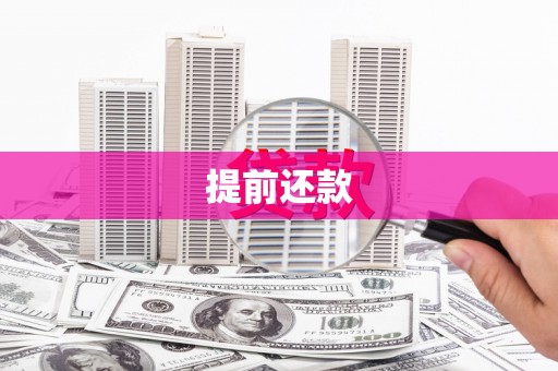 安乐提前还款