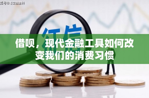 安乐借呗，现代金融工具如何改变我们的消费习惯
