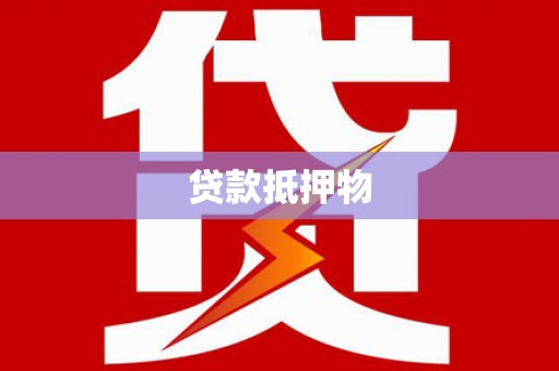 安乐贷款抵押物