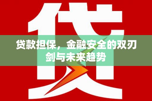 安乐贷款担保，金融安全的双刃剑与未来趋势