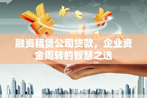 安乐融资租赁公司贷款，企业资金周转的智慧之选