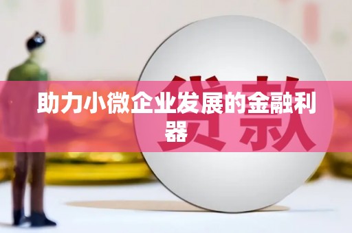 安乐助力小微企业发展的金融利器