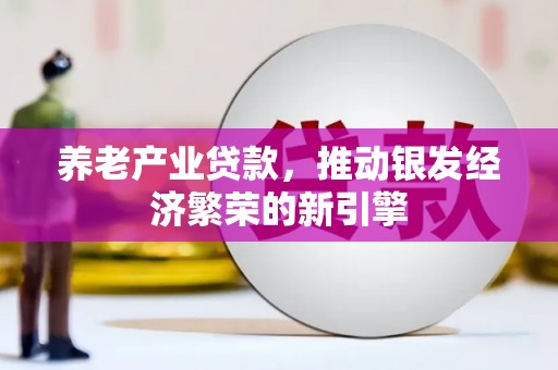 安乐养老产业贷款，推动银发经济繁荣的新引擎