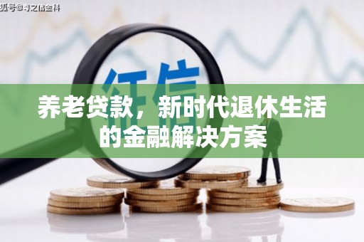 安乐养老贷款，新时代退休生活的金融解决方案