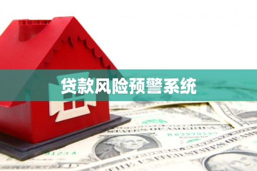 安乐贷款风险预警系统